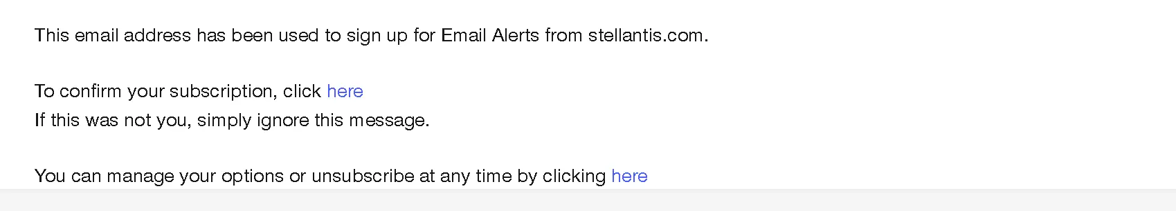 Stellantis Email - Stellantis.com Email Alert - Sign Up