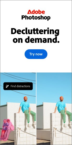 Adobe - Remove unwanted objects and people with AI in Adobe Photoshop