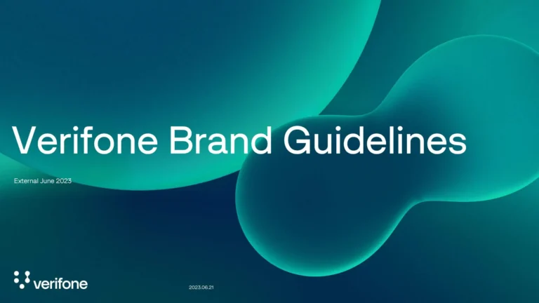 Verifone Brand guidelines