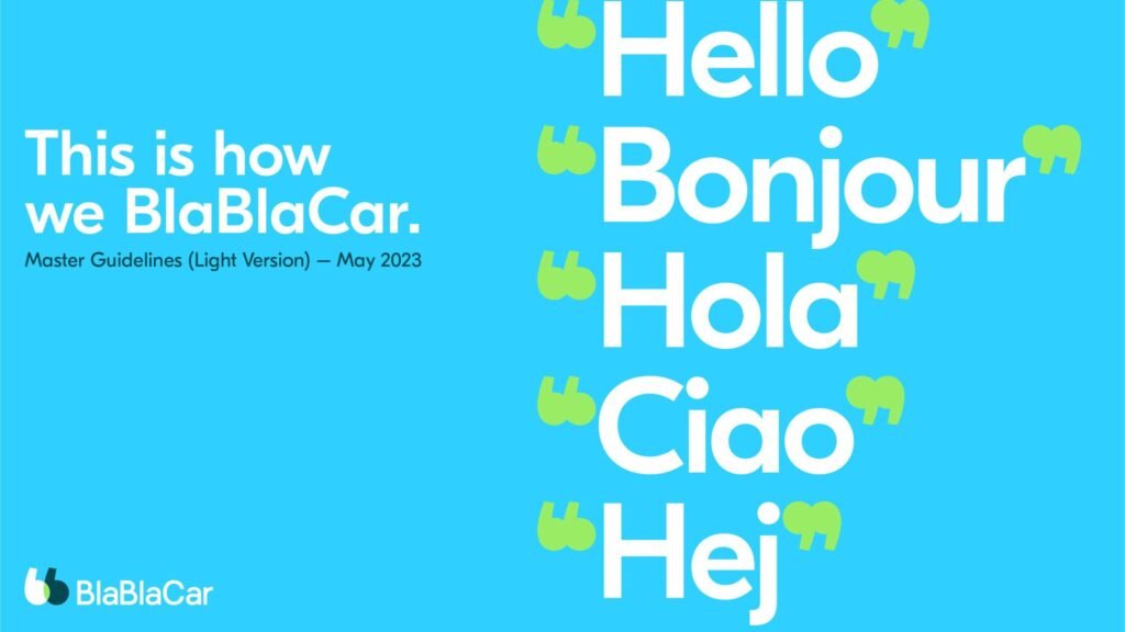 BlaBlaCar Brand Guidelines