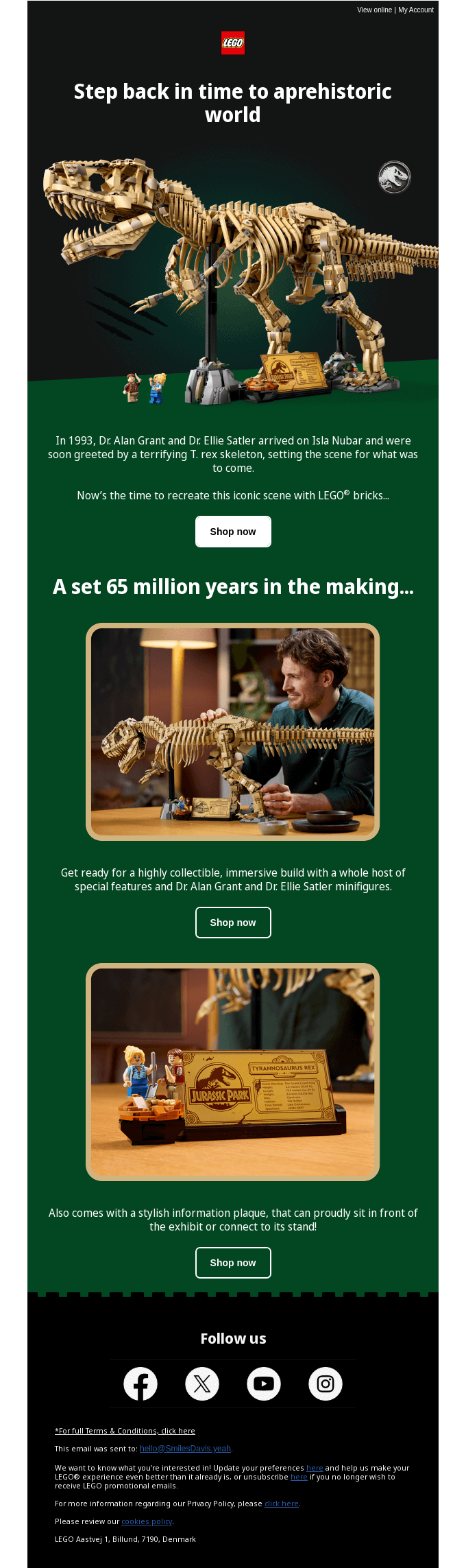 Lego Mail - Return to Jurassic Park - PC