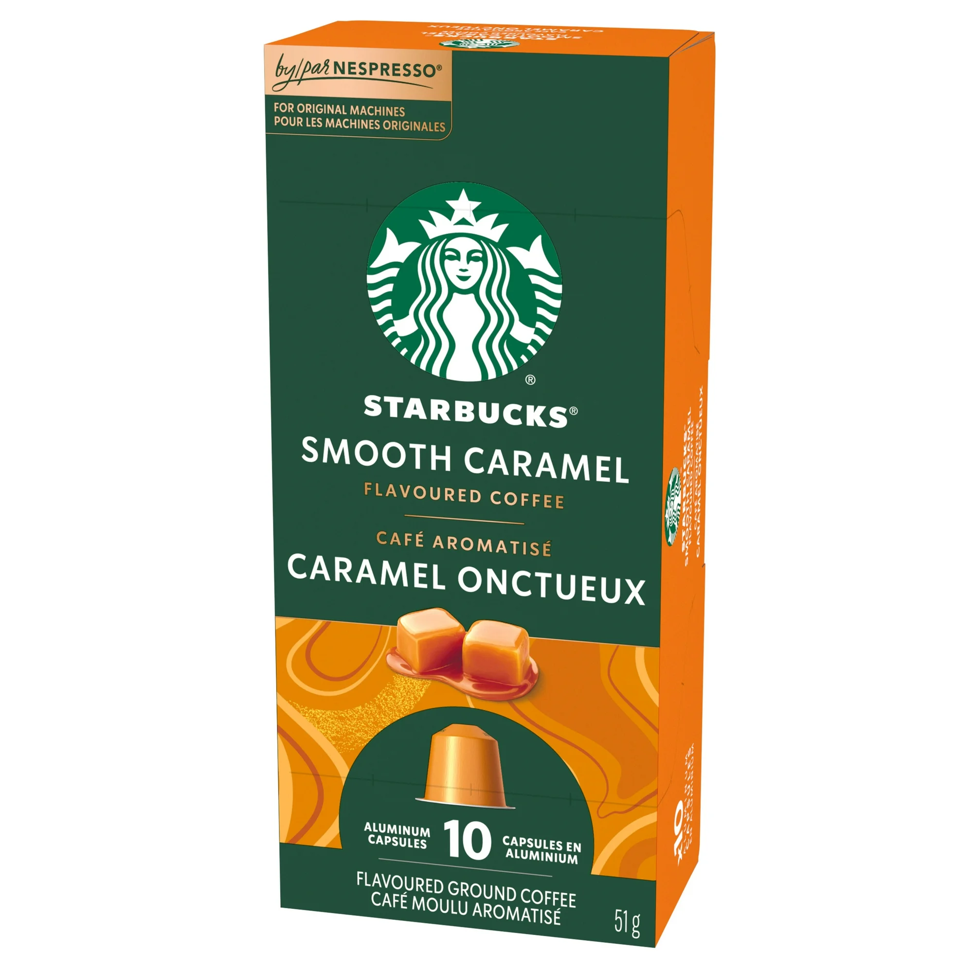Starbucks Coffee Capsule Packaging Design - Smooth Caramel