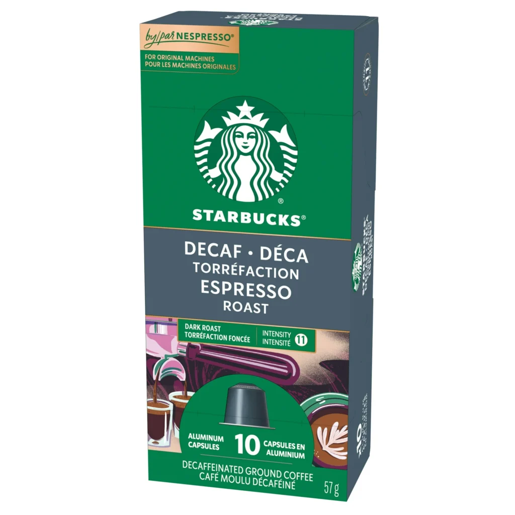 Starbucks Coffee Capsule Packaging Design - Decaf Espresso Roast