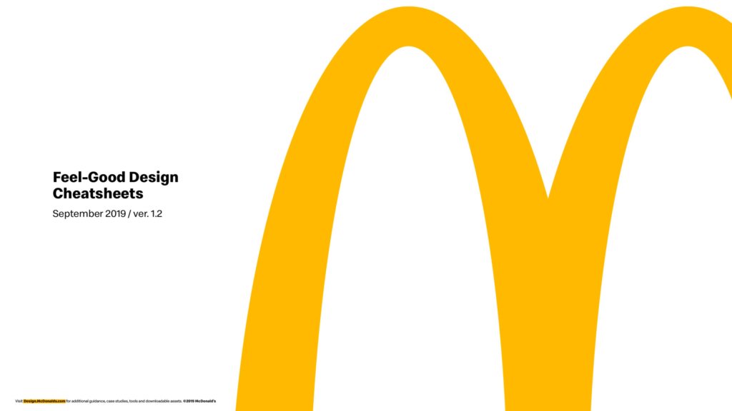 Mc Donald’s Feel-Good Design Cheatsheets - Thumbnail